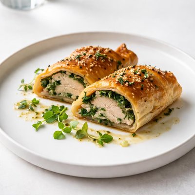Image of Herbed Chicken in Pastry
