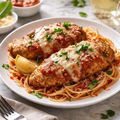 Image of Herbed Chicken Parmesan