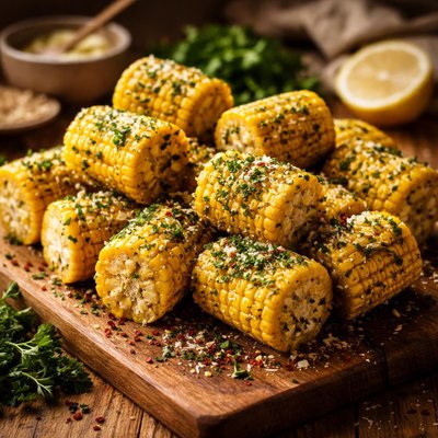 Image of Herbed Corn for a Crowd