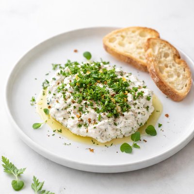 Image of Herbed Cottage Cheese Chevre Spread