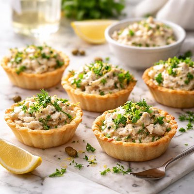 Image of Herbed Fish Tartlets