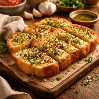 Image of Herbed Garlic Bread