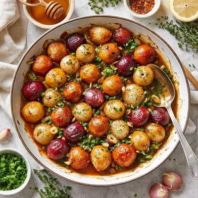 Image of Herbed Glazed Onions