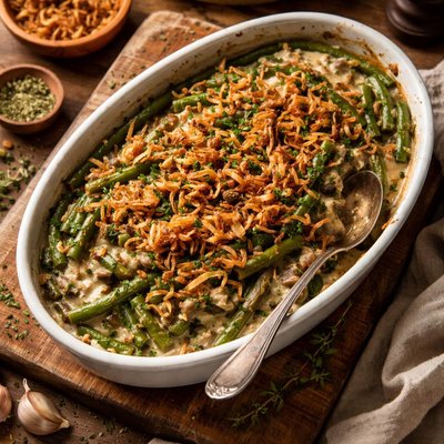 Image of Herbed Green Bean Casserole