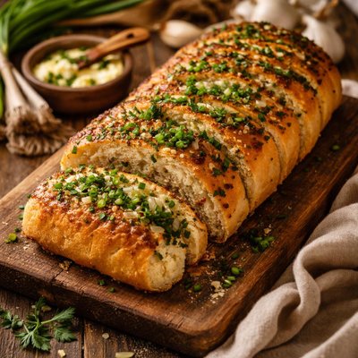 Image of Herbed Green Onion Bread