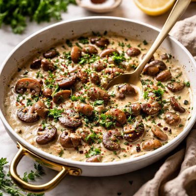 Image of Herbed Mushroom Sauce