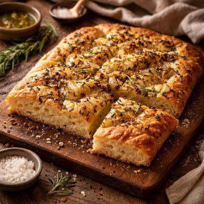 Image of Herbed Onion Focaccia