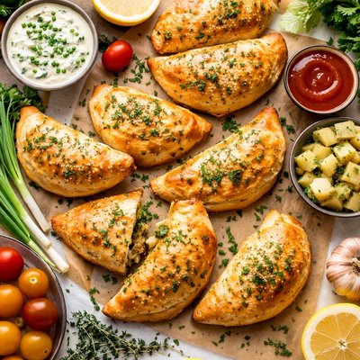 Image of Herbed Potato Turnovers