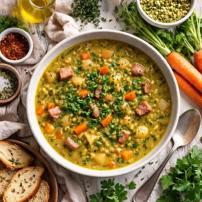 Image of Herbed Split Pea Soup
