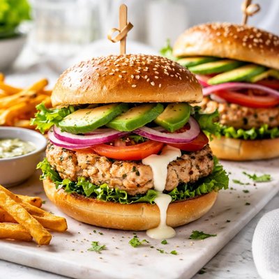 Image of Herbed Turkey Burgers