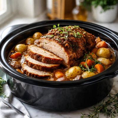 Image of Heritage Pork Roast Crock Pot