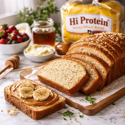Image of Hi Protein Honey Wheat Bread