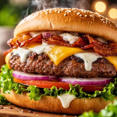 Image of Hidden Valley Ranch Cheeseburgers