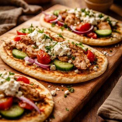Image of High-Protein Flatbread