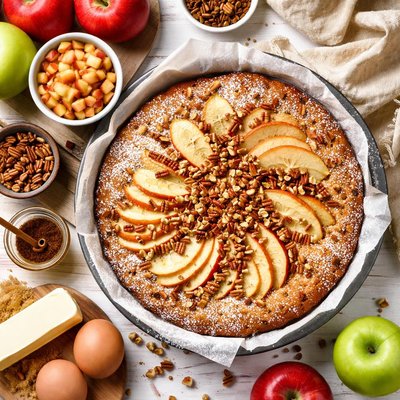 Image of High Altitude Apple Cake