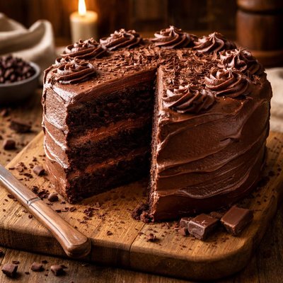 Image of High Altitude Chocolate Cake