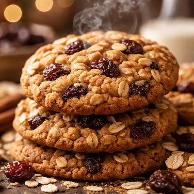 Image of High Altitude Oatmeal Raisin Cookies