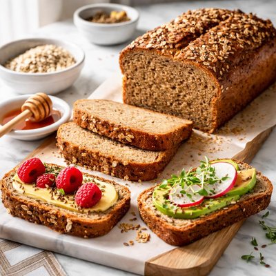Image of High Fiber Bran Bread