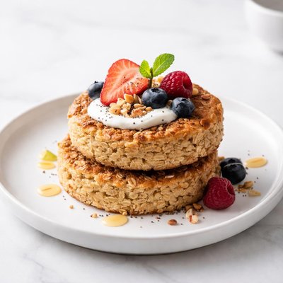 Image of High Fiber Low Fat Oatmeal Cakes