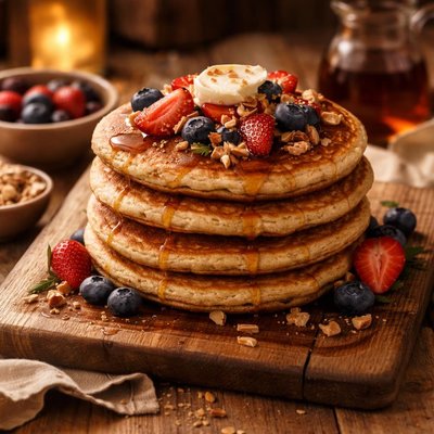 Image of High Fiber South Beach Pancakes