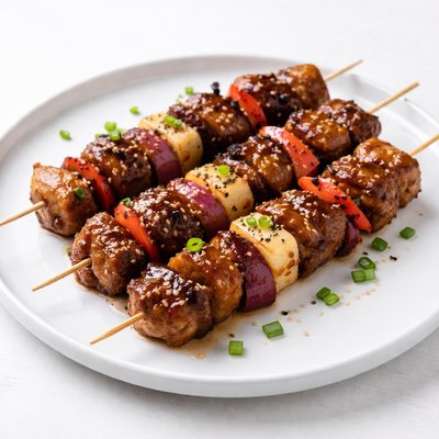 Image of Hoisin Glazed Pork Kabobs