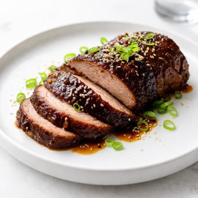Image of Hoisin Pork Roast with Green Onions