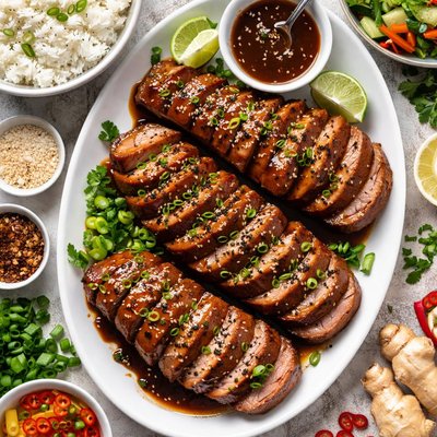 Image of Hoisin Sesame Pork Tenderloin