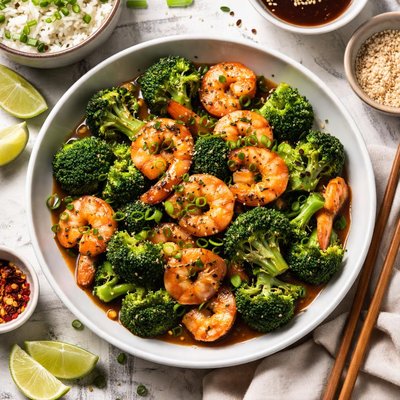 Image of Hoisin Shrimp Broccoli