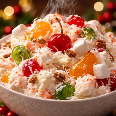 Image of Holiday Ambrosia Fruit Fluff