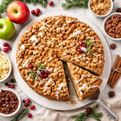 Image of Holiday Apple Coffee Cake