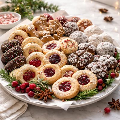 Image of Holiday Bakery Tray Cookies