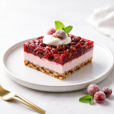 Image of Holiday Best Cranberry Jello Salad