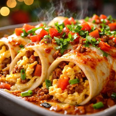 Image of Holiday Breakfast Enchiladas