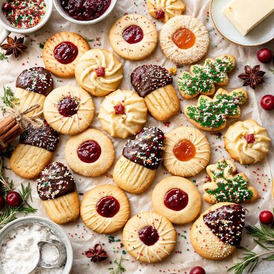 Image of Holiday Butter Cookies