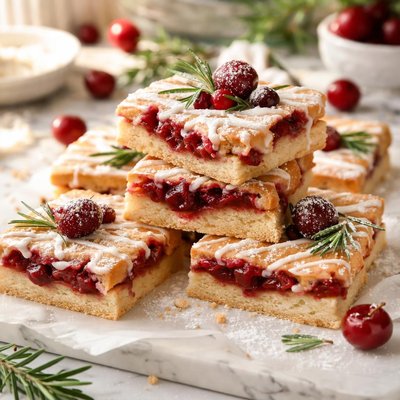 Image of Holiday Cherry Bars