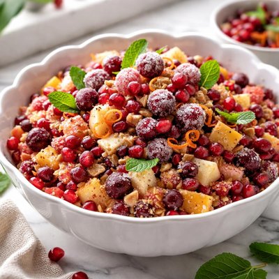 Image of Holiday Cranberry Fruit Salad