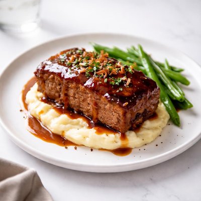 Image of Holiday Glazed Meatloaf