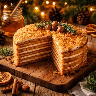 Image of Holiday Honey Cake