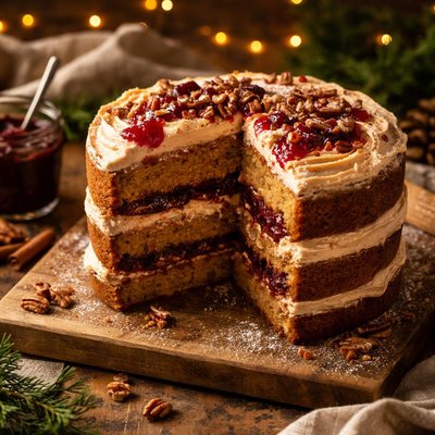 Image of Holiday Jam Cake