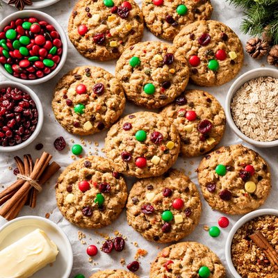 Image of Holiday Oatmeal Cookies