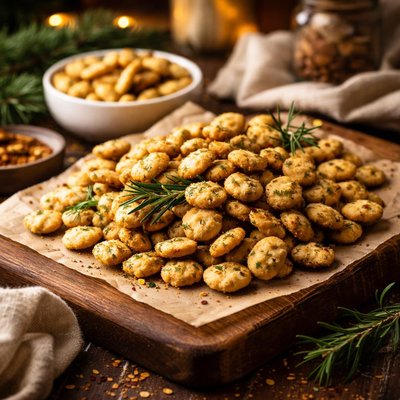 Image of Holiday Oyster Cracker Snacks