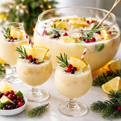 Image of Holiday Pina Colada Punch