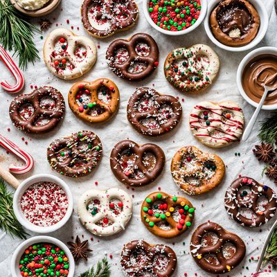 Image of Holiday Pretzels