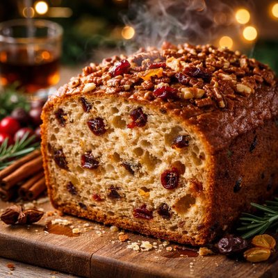 Image of Holiday Rum Loaf Bread Machine