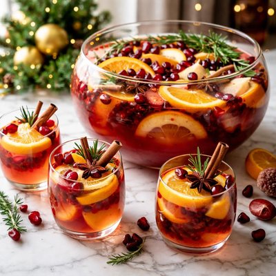 Image of Holiday Spiced Fruit Punch