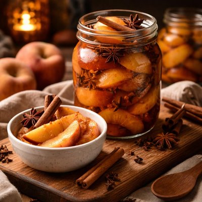 Image of Holiday Spiced Peaches