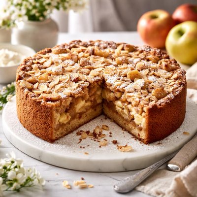 Image of Hollandsche Appel Koek Dutch Apple Cake