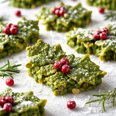 Image of Holly Leaves No Bake
