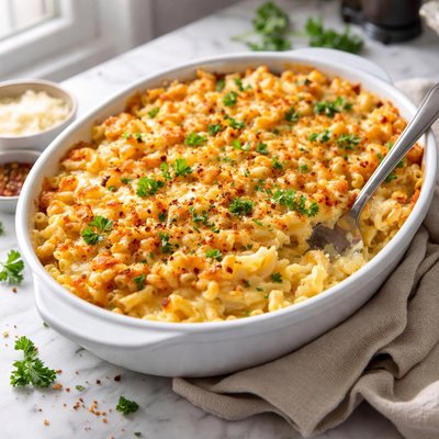 Image of Home Baked Macaroni Cheese