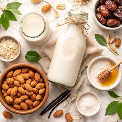 Image of Homemade Almond Milk